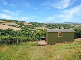 Oak Hut Wiveliscombe，位于威弗利斯科姆的山林小屋