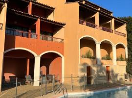 Appartement vue sur mer, piscine, garage privé，位于博尔马斯·莱斯·米默萨斯的酒店