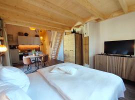 das herzstück - Schaubrennerei, Hausbrauerei & Apartments，位于布格哈斯拉赫的酒店