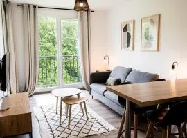 Appartement cosy 5 mins Honfleur piscine terrasse