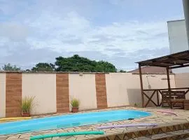 Casa na praia com piscina