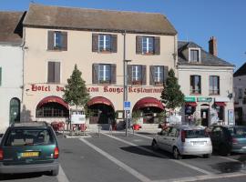 Hotel Restaurant Le Chapeau Rouge，位于Château-Landon的酒店