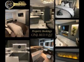 Beautiful modern cosy central apartment / sleeps 4，位于雷丁的酒店