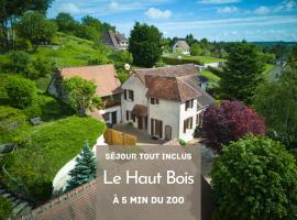 Proche Zoo et centre ville - Séjour tout inclus - Le Haut Bois，位于圣艾尼昂的度假屋