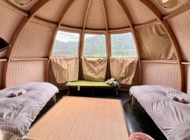 Fuji Dome Glamping，位于富士河口湖的露营地