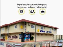 Hostal Las Velas Manta，位于曼塔埃洛伊·阿尔法罗国际机场 - MEC附近的酒店