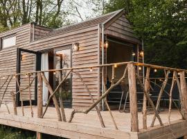 Ekko tiny house et sauna extérieur