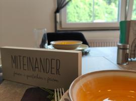 Ferienwohnung Waldblick, nahe Jennersdorf und Therme，位于Windisch Minihof的酒店