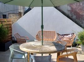 Duplex Cosy 100m2 Terrasse Fouesnant Les Glénan，位于富埃南的酒店