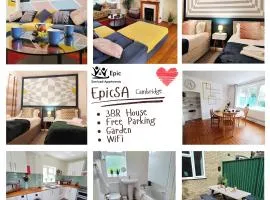 Epicsa - Corporate & Family Stay in 3 Bedroom House with Garden, FREE parking