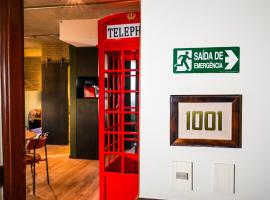 Luix Londrina Flat Hotel c jacuzzi, ar quente e frio，位于隆德里纳的酒店