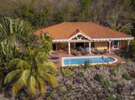 Villa Cap Sud avec piscine et vue mer，位于莱昂斯-达赫雷的酒店