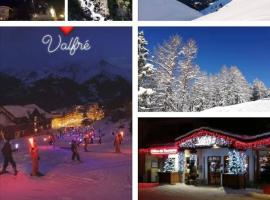 Studio plein sud pied des pistes avec casier à skis，位于莫达讷的酒店