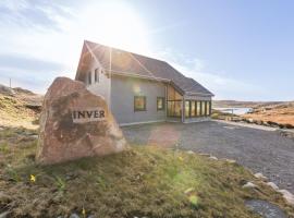 Inver Lodge, Finsbay, Isle of Harris，位于Manish的度假屋
