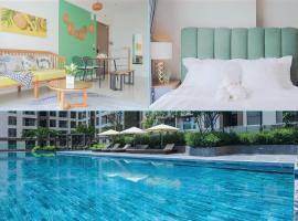 Blissful Apartment - Masteri Millennium - FREE Infinity Pool，位于胡志明市的公寓