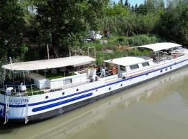 Péniche Spa Le Makara - Avignon，位于阿维尼翁的船屋