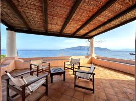 Splendida Villa Eoliana a due passi dal mare con panorama mozzafiato，位于圣马里纳萨利纳的酒店