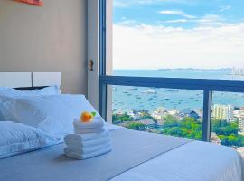 South Pattaya Condo delux view near walking street，位于南芭堤雅的酒店