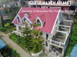 Guest Haven Chalet Baguio Bed and Breakfast，位于碧瑶碧瑶市会议中心附近的酒店