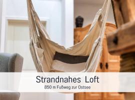 Ferienloft Sternenblick - strandnah, haustierfreundlich, tolle Küche, optimal für Workation, 4 Personen，位于斯泰恩伯格的酒店