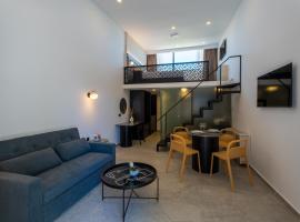 EcoHeaven Suites，位于阿默达拉-伊拉克利翁的自助式住宿