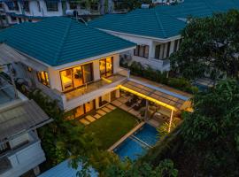 ELIVAAS 3 BHK with Pvt Pool - Azalea，位于西奥利姆的酒店