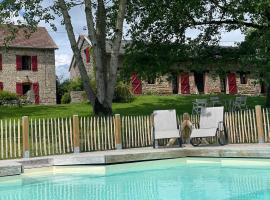 Maison d'hôtes Ourdeaux et Gite Chez Rouchon，位于Alleyrat的酒店