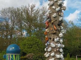 Gemütliche Ferienwohnung in hirschreicher Umgebung，位于Jasnitz的酒店