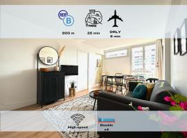 Altura - 4 chambres, RER B à 900m et Orly en 8 min，位于弗雷讷的酒店