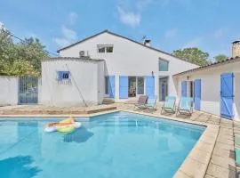 Mas Blanc Monfaucon - Grande maison avec piscine