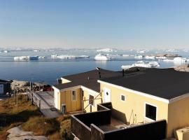 Modern seaview vacation house, Ilulissat，位于伊卢利萨特的乡村别墅
