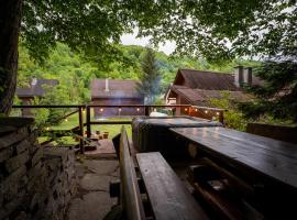 Fruzsina vendégház，位于Lueta的酒店