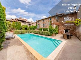 Maison Augustine - 300m2- Lisle-sur-Tarn，位于Lisle-sur-Tarn的酒店