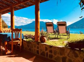 Casa Mariposa San Marcos Atitlán Lakefront Retreat，位于圣马科斯拉拉古纳的公寓