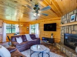 Cabin on Lake Raymond Gary with Dock, Grill and Views!