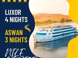 NILE CRUISE NESP every monday from LUXOR 4 nights & every friday from ASWAN 3 nights，位于卢克索东岸的酒店