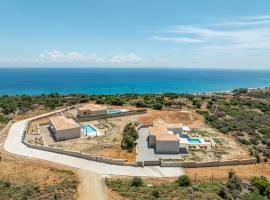 Pantheon Luxury Villas，位于斯卡拉的带按摩浴缸的酒店