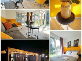 Veluwe Home 'De Bosvogel' luxe natuurhuis，位于埃尔默洛的度假短租房