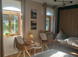 Ferienwohnung Am Bürgerteich 2，位于比绍夫斯韦尔达的酒店