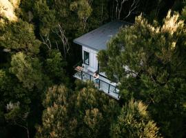 Treetop Tranquility at Rekindle Tree houses，位于Opua的别墅