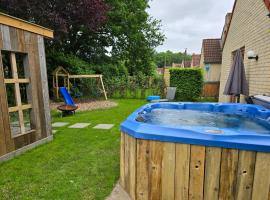 New 3 bedroom house 7 people，位于Ewijk的酒店