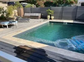 Maison avec 2 couchages piscine privative