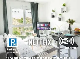 AM3Office apartment with contactless check-in near lake