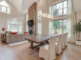 BBQ-Ready Deck Lake Harmony Home with Fire Pit