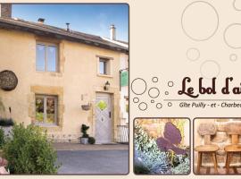 Gîte Le Bol d'Air，位于Puilly-et-Charbeaux的舒适型酒店