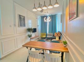 DRIFF Homestay 3bedroom with aircond 50m to Night Market Wakaf Che Yeh，位于哥打巴鲁的自助式住宿