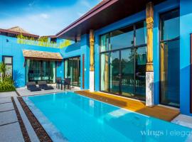 Three Bedroom Wings Pool Villa，位于邦涛海滩的酒店