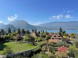 Appartement avec Jardin & vue Lac Talloires (15' Annecy)