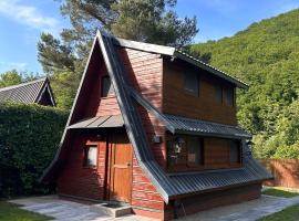 Chata nad Popradem, Rytro，位于鲁特罗的酒店