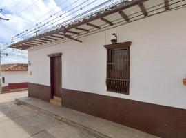 Casa a pasos del corazón de Zapatoca，位于萨帕托卡的公寓